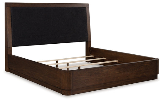 Dilenno California King Upholstered Panel Bed