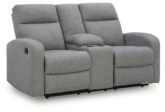 Gauntlet DBL Rec Loveseat w/Console