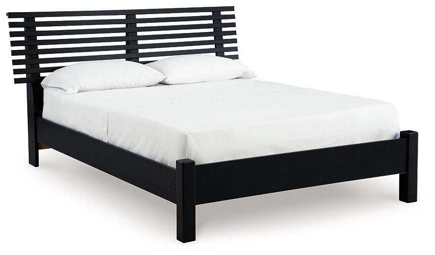 Danziar Full Slat Panel Bed