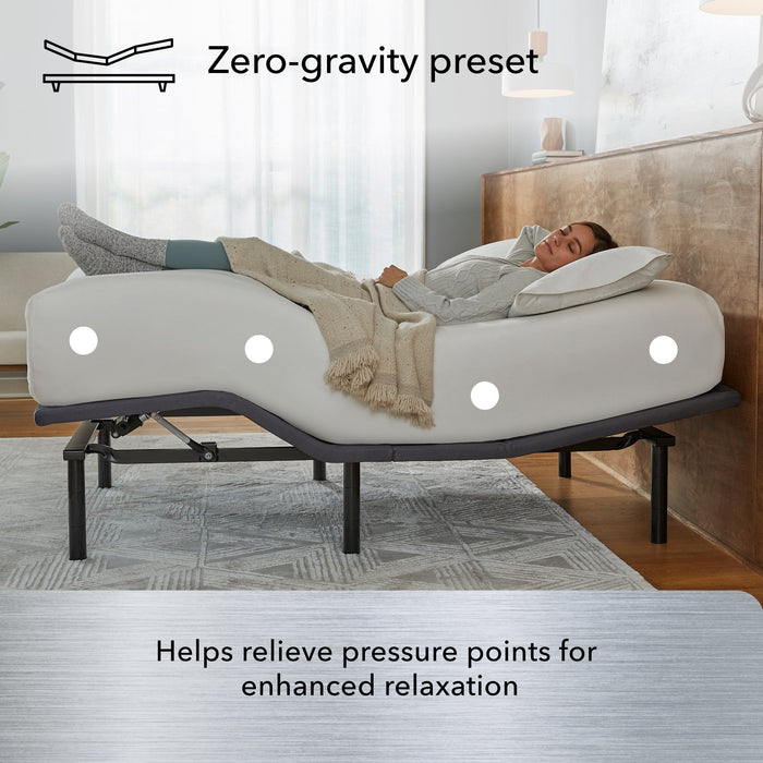 baselogic™ Silver Adjustable Base baselogic™ Silver Adjustable Base - Twin XL