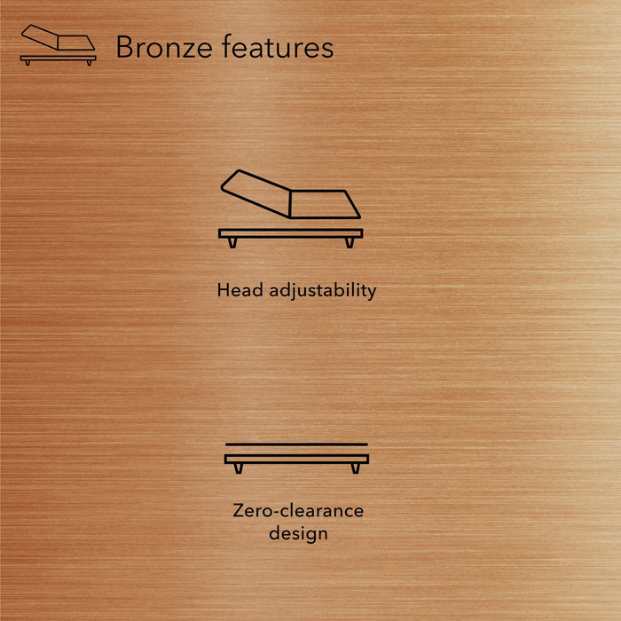 baselogic™ Bronze Adjustable Base baselogic™ Bronze Adjustable Base - Split Cal King