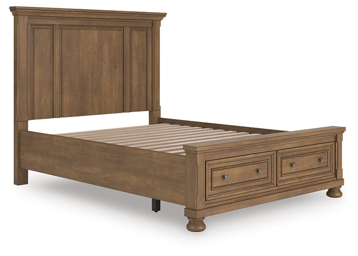 Feddinger Queen Panel Storage Bed