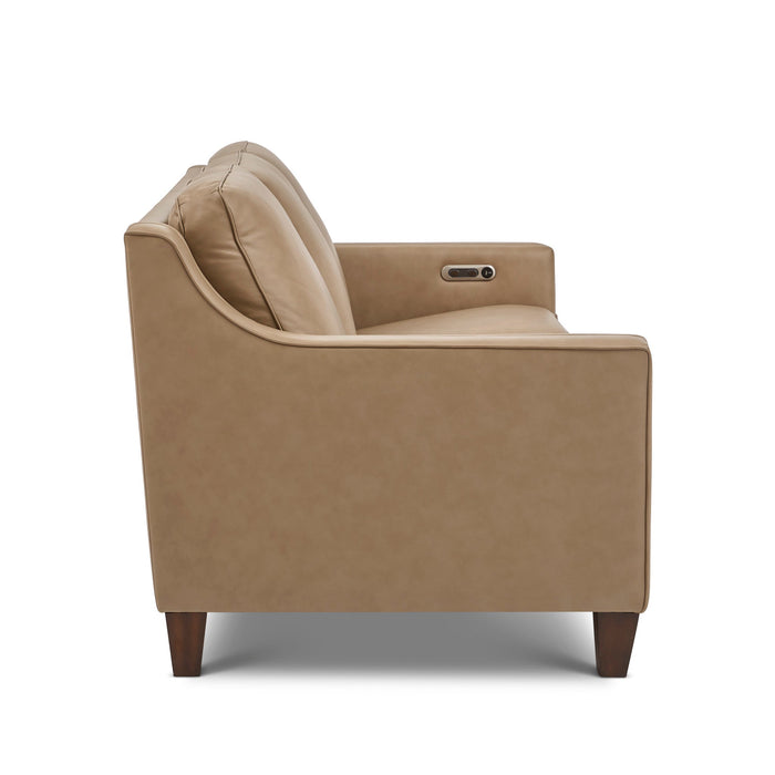 Finley Leather Power Inclining Sofa