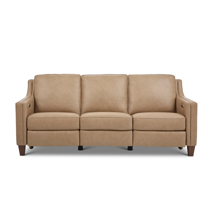 Finley Leather Power Inclining Sofa