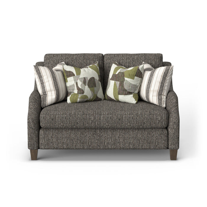 Gianna Fabric Bench Loveseat