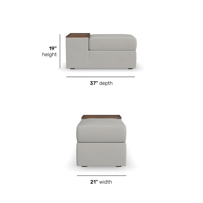 Flex Gray Fabric Storage Hub