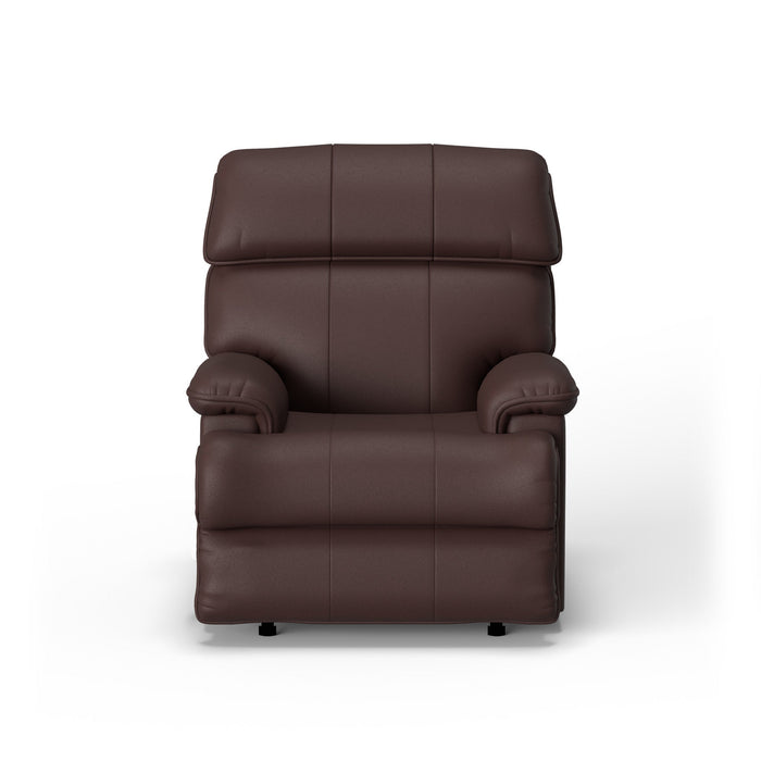 Geneva Leather Power Rocking Recliner