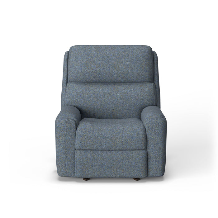 Rio Fabric Power Rocking Recliner