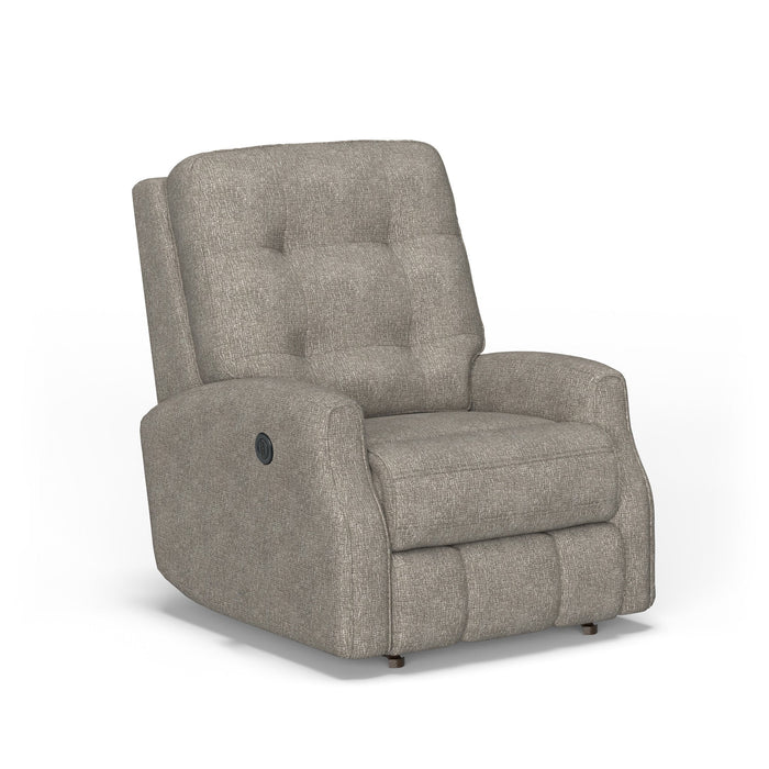 Devon Fabric Power Rocking Recliner