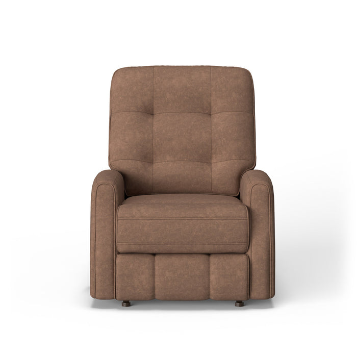 Devon Fabric Power Rocking Recliner with Power Headrest