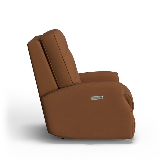 Devon Fabric Power Recliner with Power Headrest