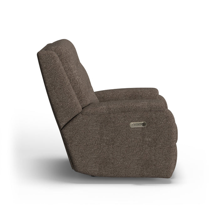 Arlo Fabric Power Recliner with Power Headrest & Lumbar