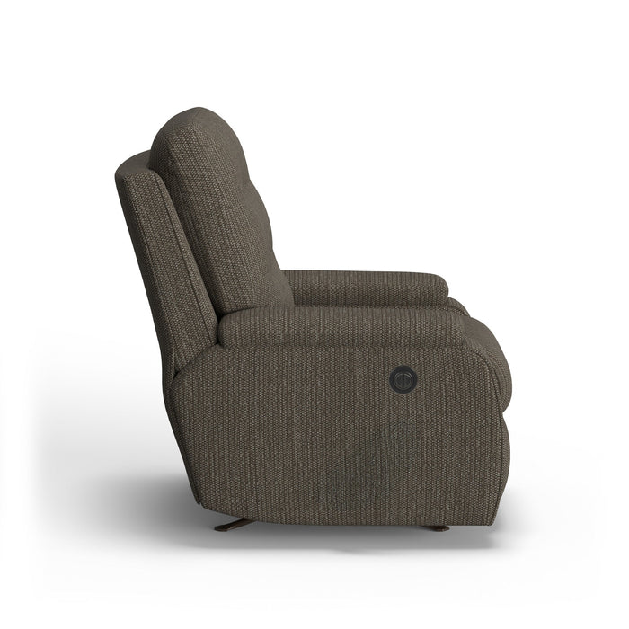 Kerrie Fabric Power Rocking Recliner