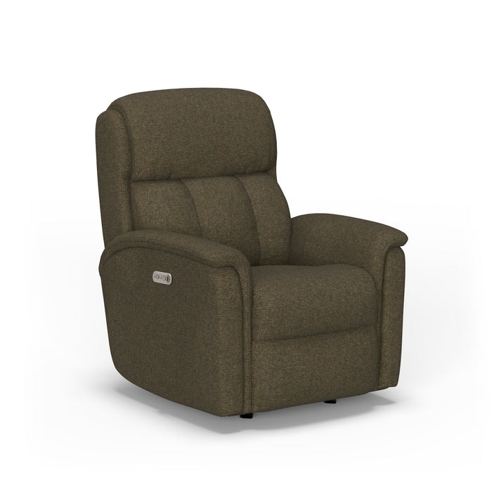 Luna Fabric Power Recliner with Power Headrest