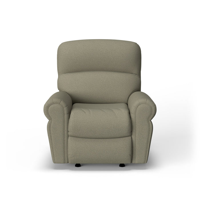 Langston Fabric Power Rocking Recliner with Power Headrest