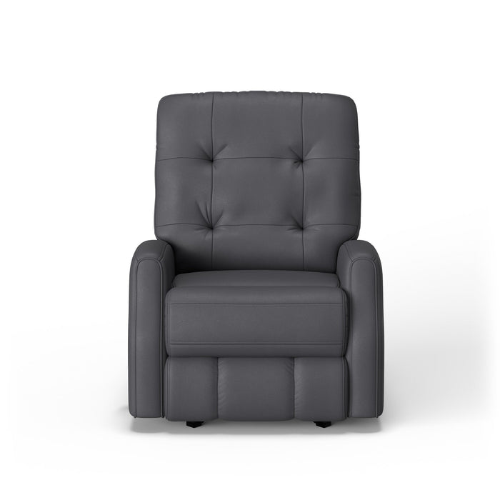 Devon Leather Power Rocking Recliner