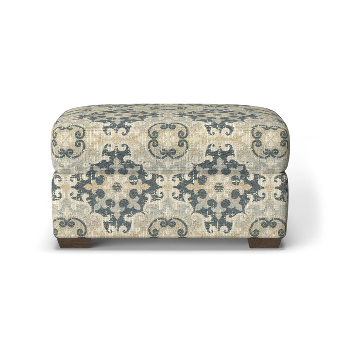 Randall Fabric Ottoman