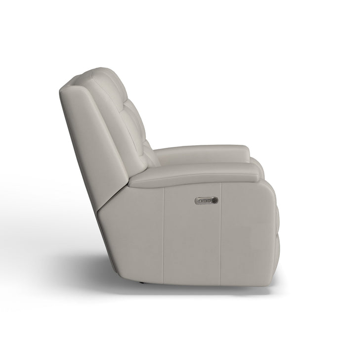 Arlo Leather Power Recliner with Power Headrest & Lumbar