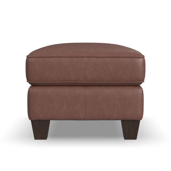 Dempsey Leather Ottoman