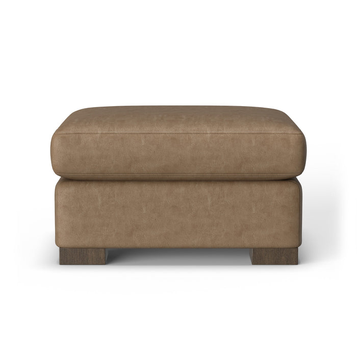 Bryant Leather Ottoman