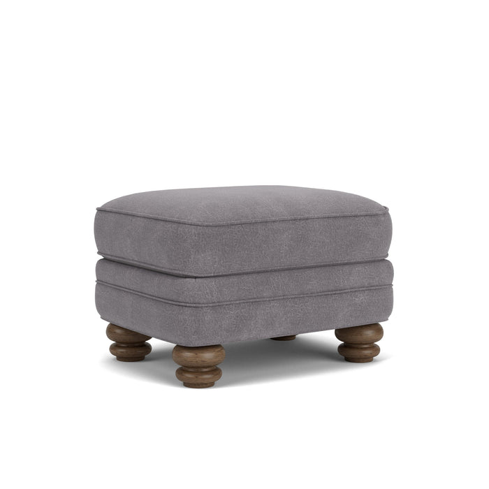 Bay Bridge Fabric Ottoman