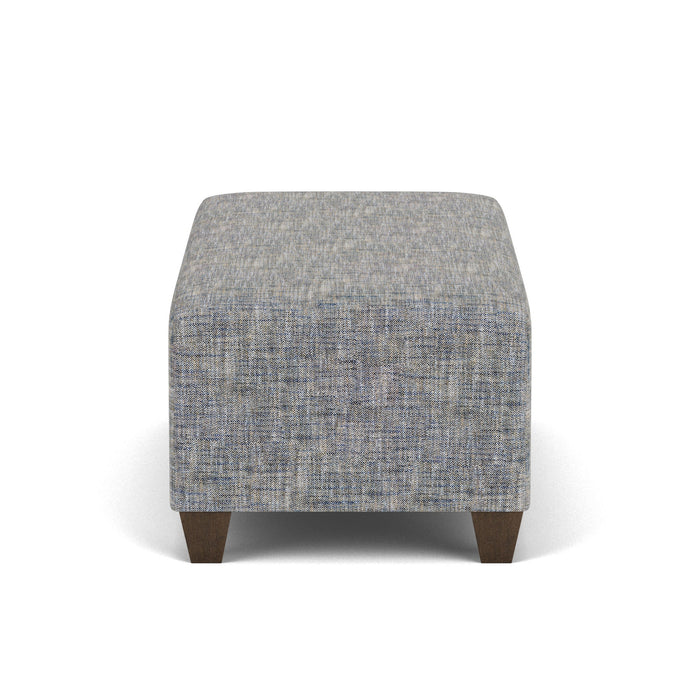 Cascade Fabric Rectangular Cocktail Ottoman