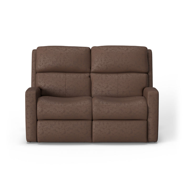 Catalina Leather Reclining Loveseat
