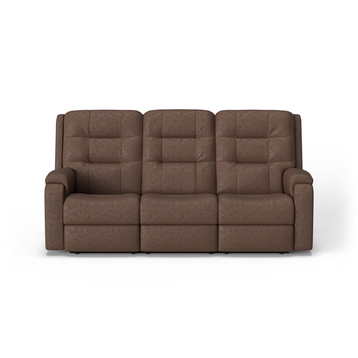 Arlo Leather Reclining Sofa