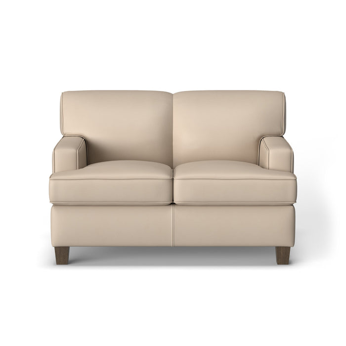 Dempsey Leather Loveseat