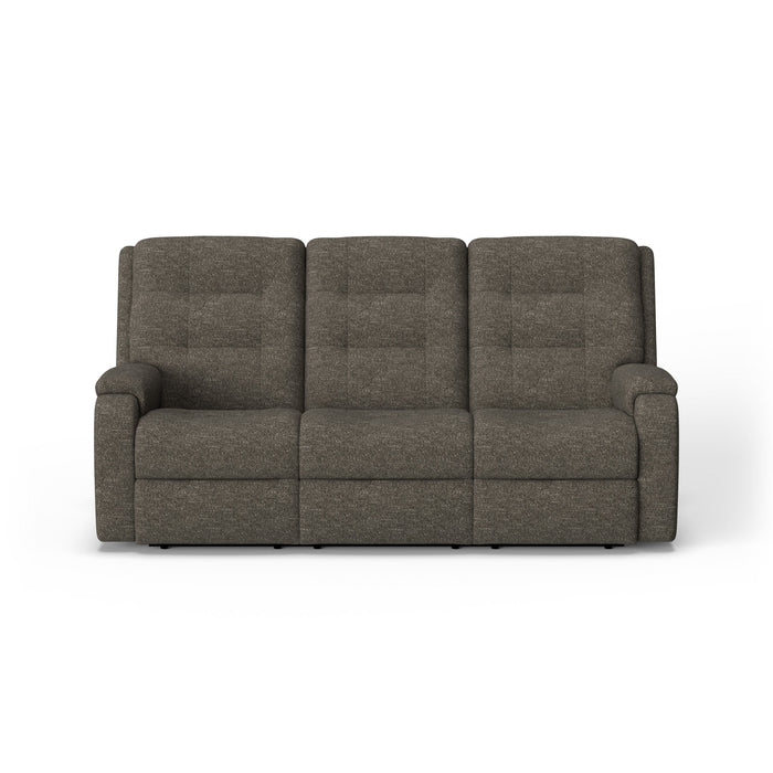 Arlo Fabric Power Reclining Sofa with Power Headrests & Lumbar