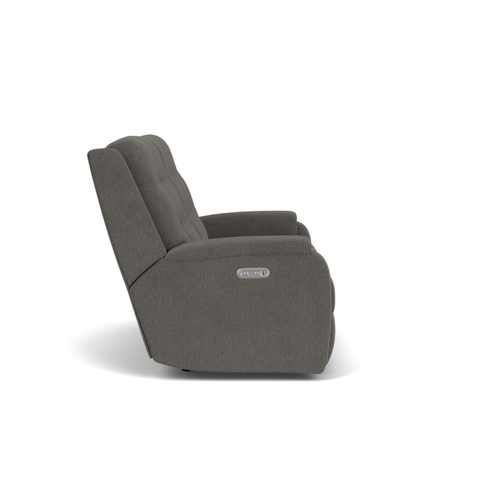 Arlo Fabric Power Reclining Loveseat with Power Headrests