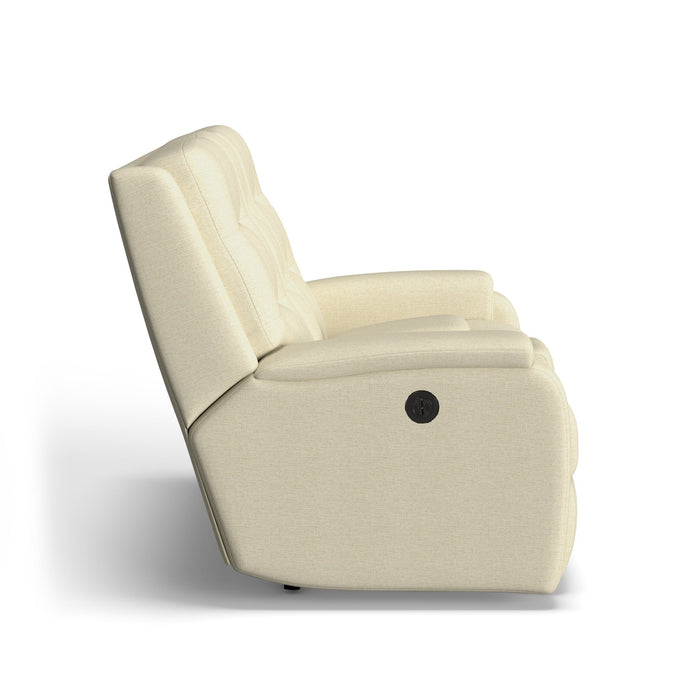 Arlo Fabric Power Reclining Loveseat with Console