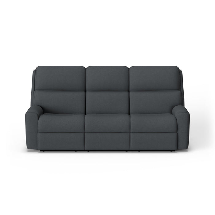 Rio Fabric Power Reclining Sofa with Power Headrests
