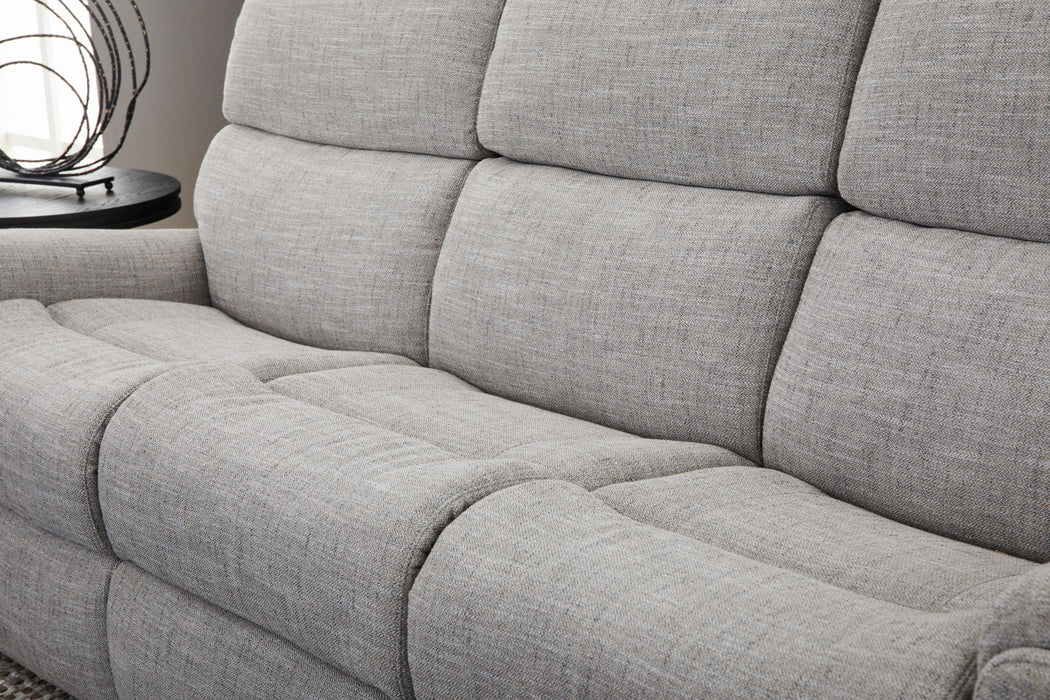 Rio Fabric Power Reclining Sofa with Power Headrests