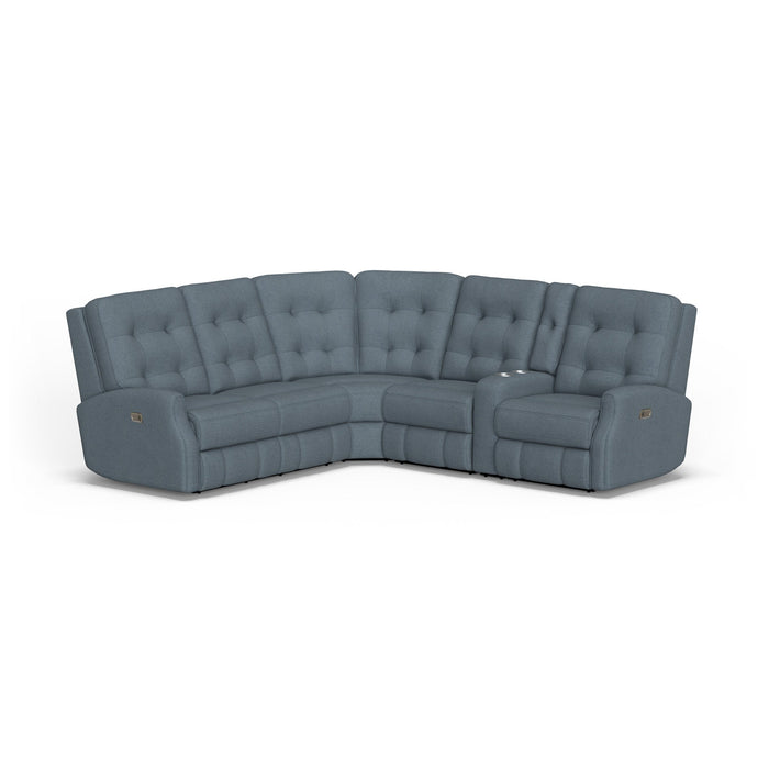 Devon Fabric Reclining Sectional