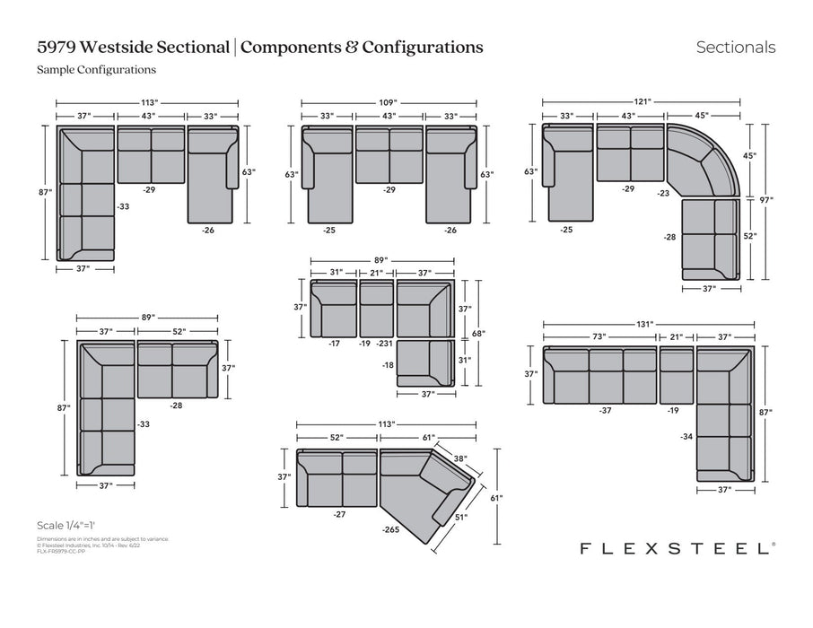 Westside Fabric Sectional