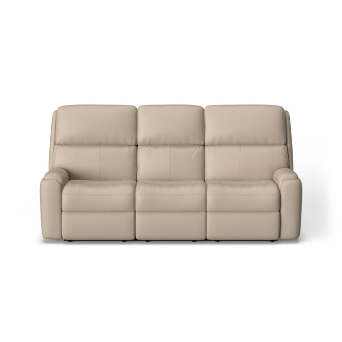 Rio Leather Reclining Sofa