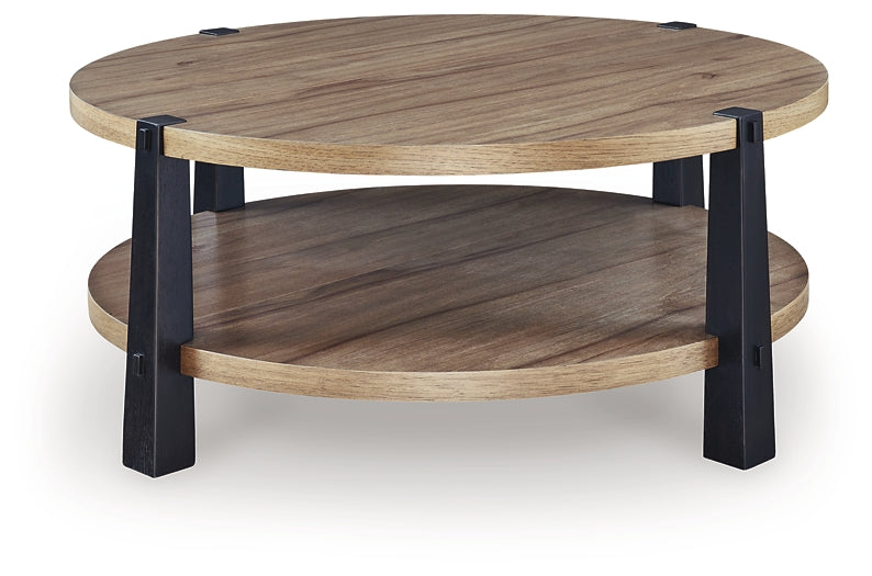 Ridgester Round Cocktail Table