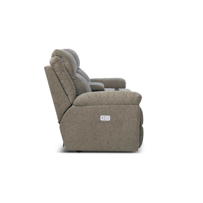 Joel Power Reclining Loveseat w/ Headrest & Console
