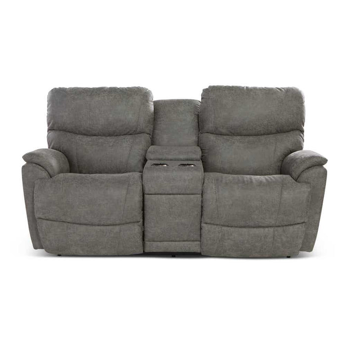 Trouper Reclining Loveseat w/ Console