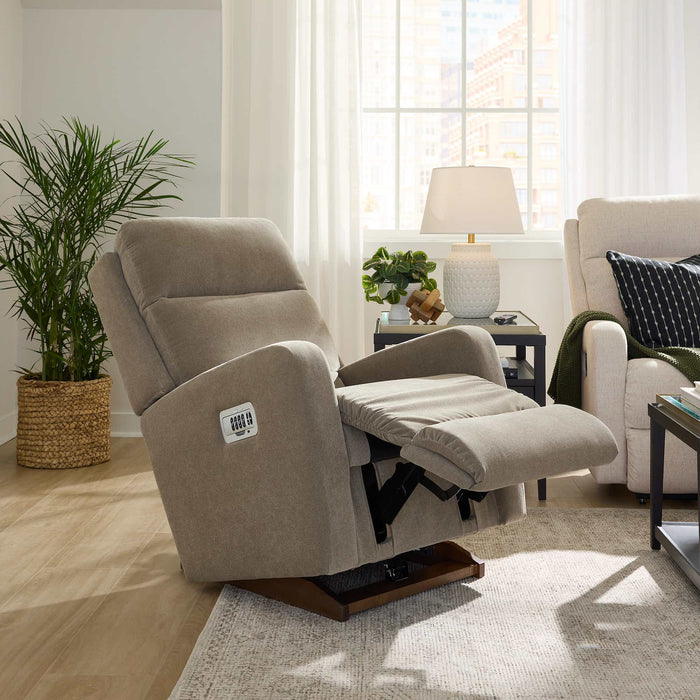 Finley Power Rocking Recliner w/ Headrest & Lumbar