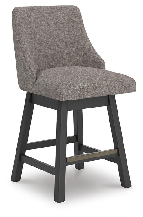 Ashley Express - Neymorton UPH Swivel Barstool (2/CN)