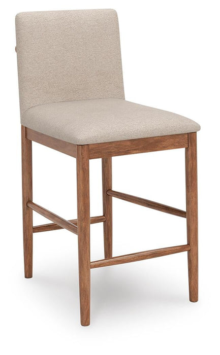 Ashley Express - Isanti Upholstered Barstool (2/CN)