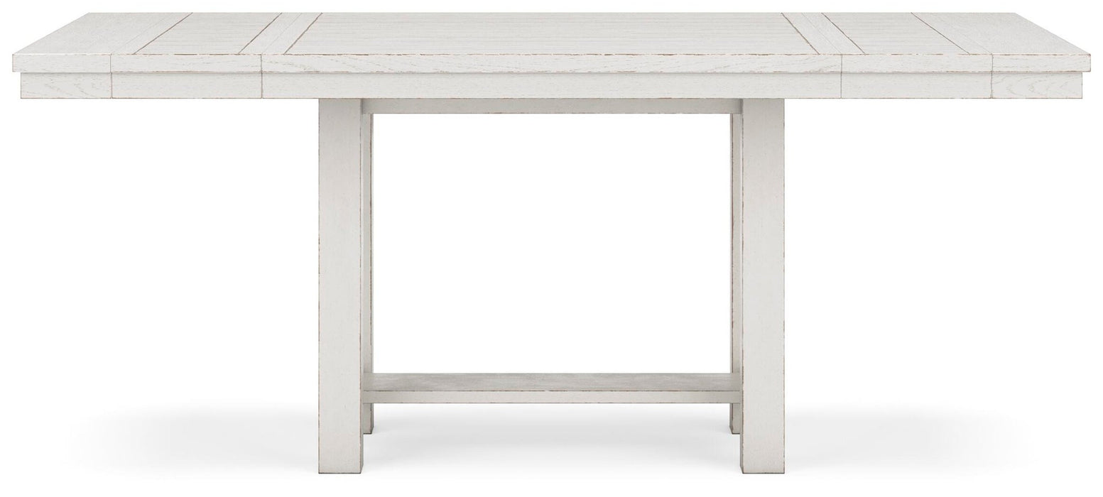 Robbinsdale Counter Height Dining Table and 8 Barstools