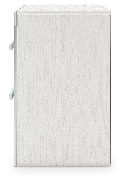 Zuraleus Queen Upholstered Panel Bed, Dresser, Mirror, Chest and Nightstand