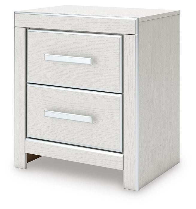 Zuraleus California King Upholstered Bed, Dresser, Mirror, Chest and Nightstand