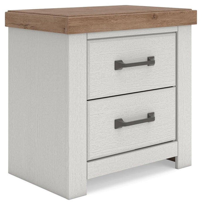 Savonport Queen Panel Bed with Storage. Dresser, Mirror and Nightstand