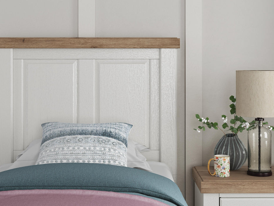 Savonport Twin Panel Storage Bed, Dresser, Mirror, Chest and Nightstand