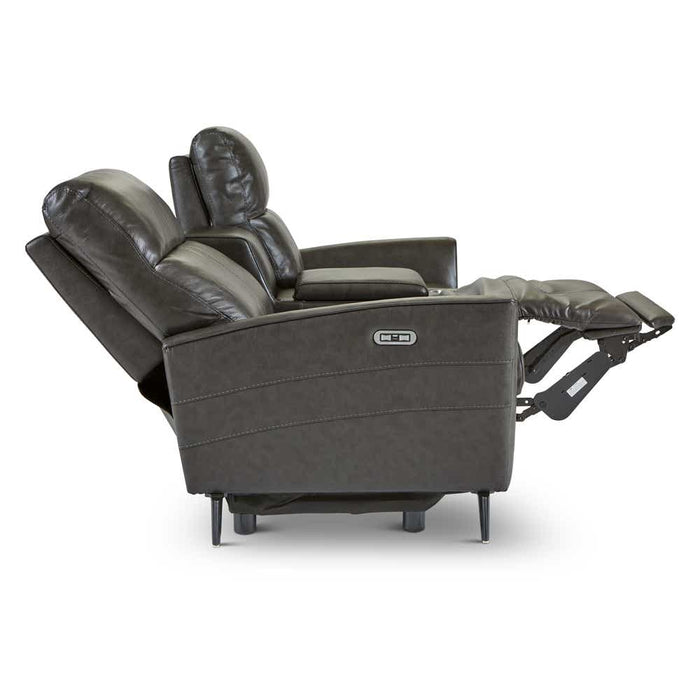 Higbee Power Loveseat w/ Power Headrest