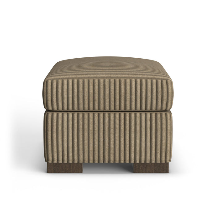 Jasper Fabric Ottoman